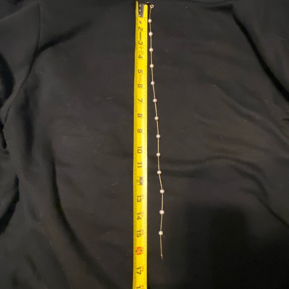 14K Pearl Necklace Vintage Choker - Picture 3 of 9